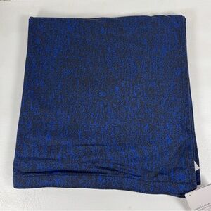 Lululemon Vinyasa Scarf Blue/black One Size Brand New With Tags